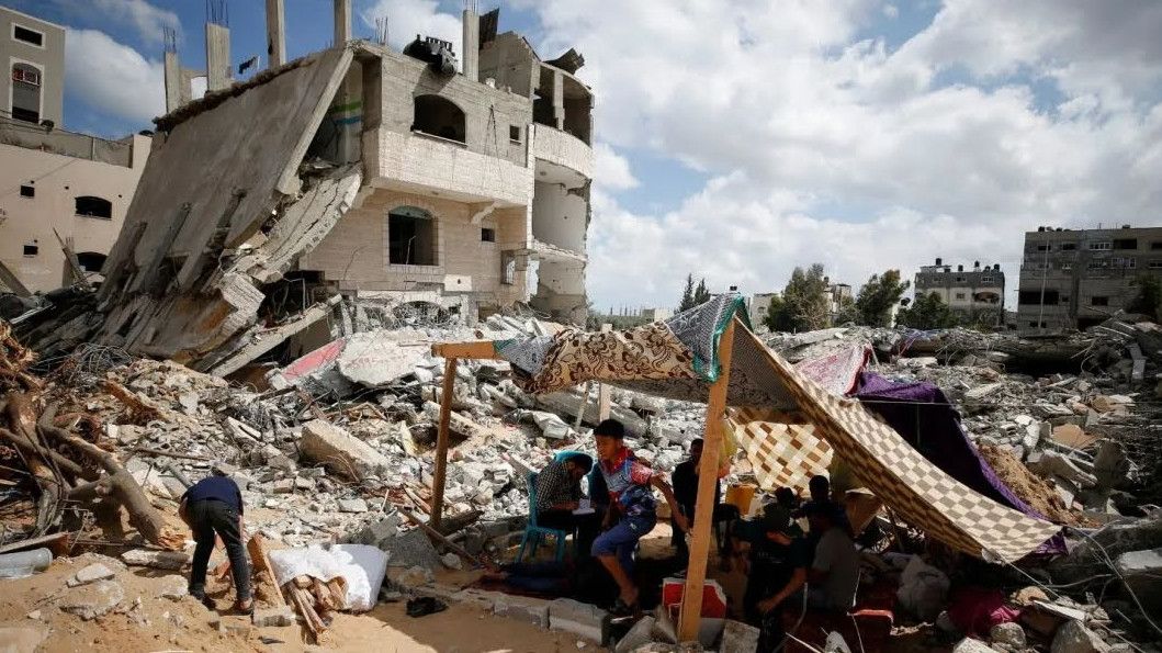Balas Serangan Hamas, Roket Israel Mengarah ke Rumah Sakit Indonesia