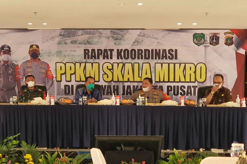 Polisi Akan Awasi Penerapan PPKM Mikro di Jakarta Pusat Sampai Tingkat RT