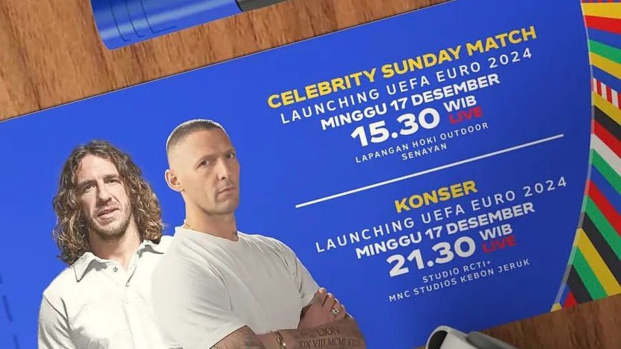 Sambut UEFA EURO 2024, Kejutan Carles Puyol dan Marco Materazzi Akan Datang ke Indonesia!