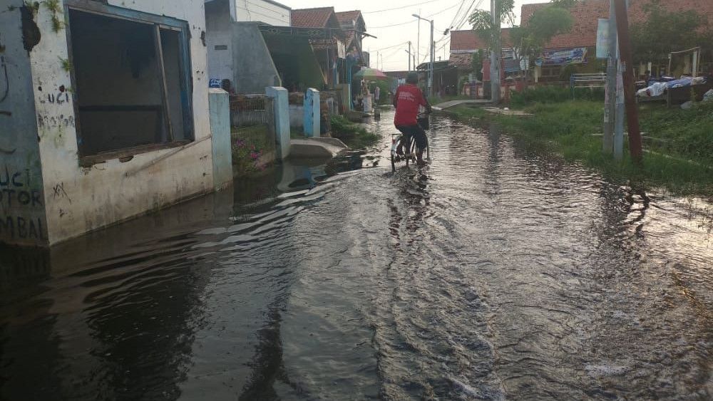 Penampakan Banjir Rendam 100 Rumah Warga Pekalongan, Kini Mulai Surut