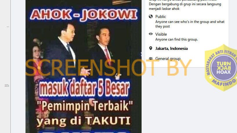 Fakta Jokowi dan Ahok Masuk Daftar 5 Besar Pemimpin Terbaik yang Ditakuti Dunia