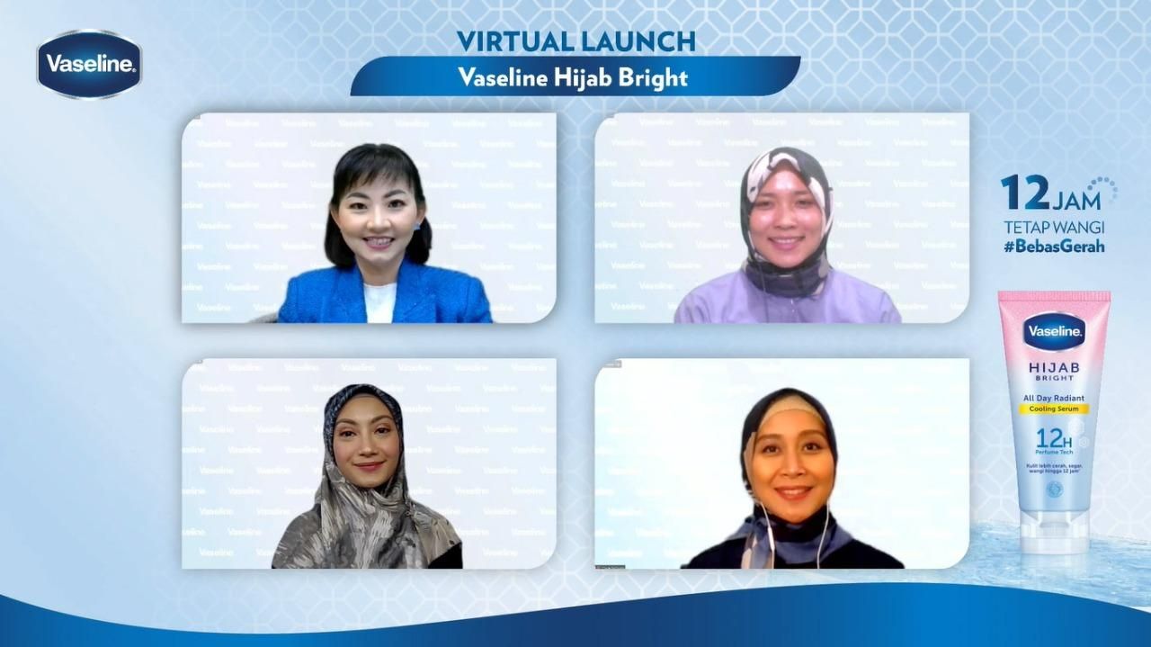 Acara peluncuran Vaseline Hijab Bright