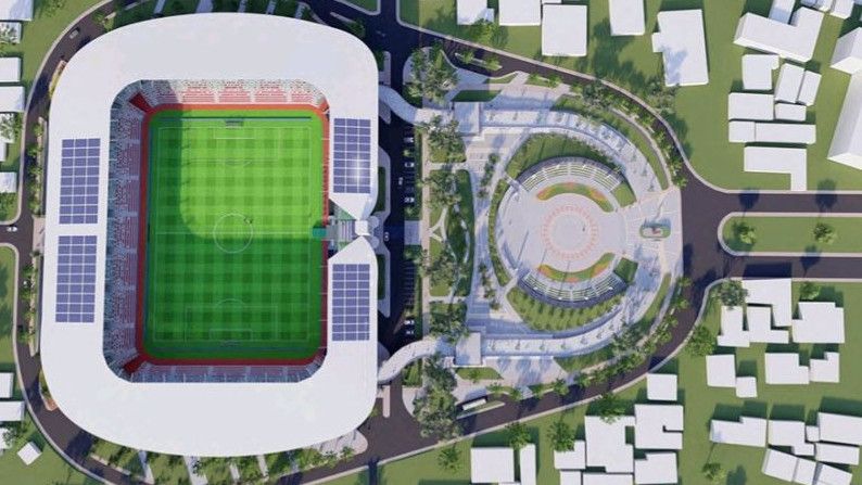 Renovasi Stadion Teladan Medan Makan Duit Setengah Triliun Rupiah