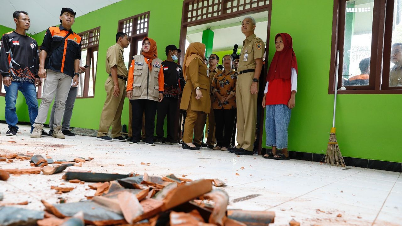 Pasca Gempa Jogja, Ganjar Siapkan Ruang Darurat di Setiap Sekolah