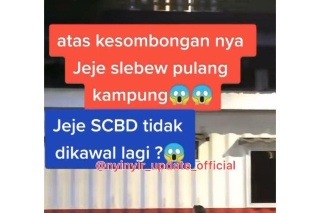 Jeje Slebew (Foto: Instagram/@rumpi_gosip)