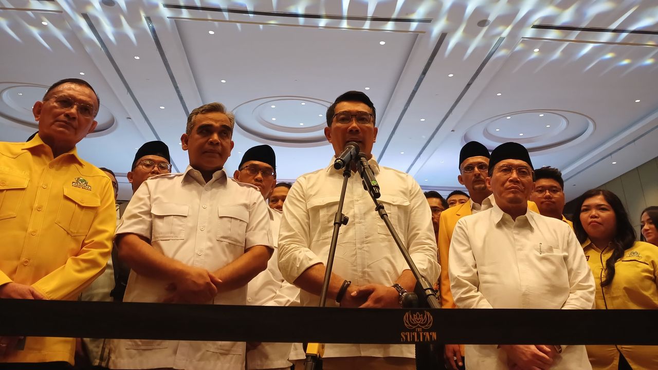 Diusung 12 Parpol di Pilgub Jakarta, Ridwab Kamil: Simbol Rekonsiliasi