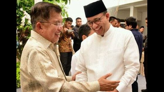 Anies Didukung Penuh Jusuf Kalla, Denny Siregar: Pertarungan Orang Tua, JK dan Mega