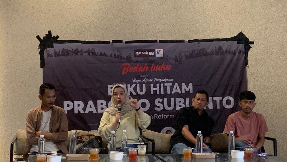 Aktivis Mahasiswa, Akademisi dan Aktivis 98 Gelar Bedah Buku Hitam Prabowo di Bandung