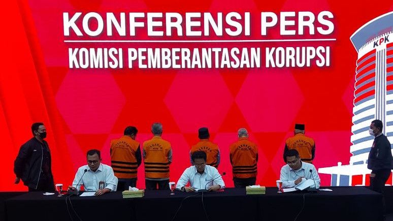 Ditetapkan Jadi Tersangka Kasus Suap, KPK Tahan Lima Mantan Anggota DPRD Jambi