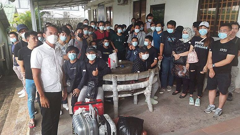KBRI di Phnom Penh Berhasil Bebaskan 34 WNI Korban Penipuan di Kamboja