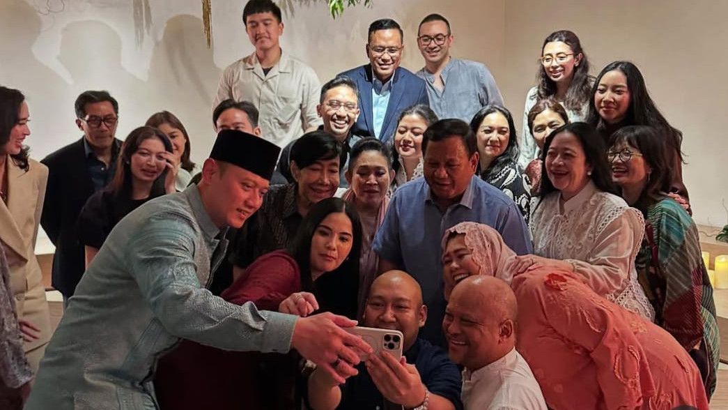 Momen Prabowo Bersama Anak Para Mantan Presiden Rakayan Ulang Tahun Didit Hediprasetyo