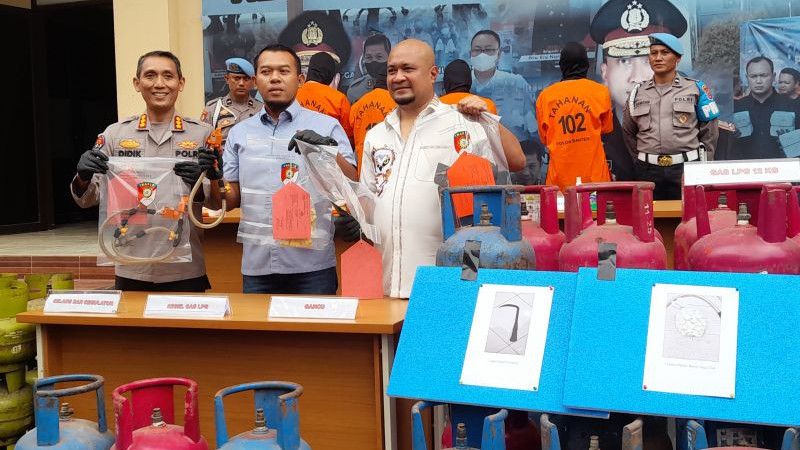 Aksi Pengoplosan Tabung Gas Elpiji 3 Kg Bikin Resah Warga Banten, Pelaku Raup Untung hingga Ratusan Juta