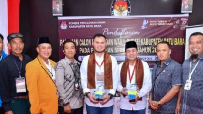 Usai Daftar ke KPU, Bacalon Bupati Batubara Zahir Ditangkap Polda Sumut