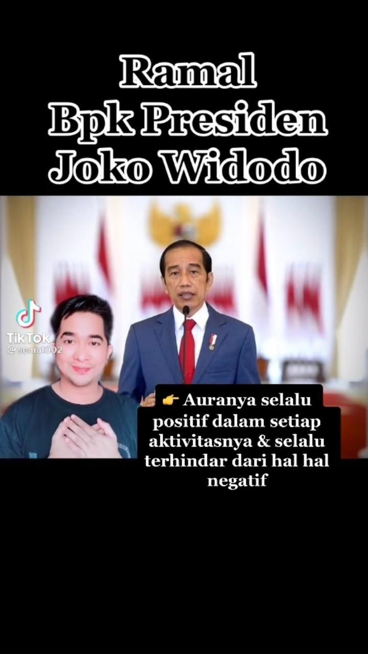Ramal Jokowi (Foto: TikTok/@semut002)