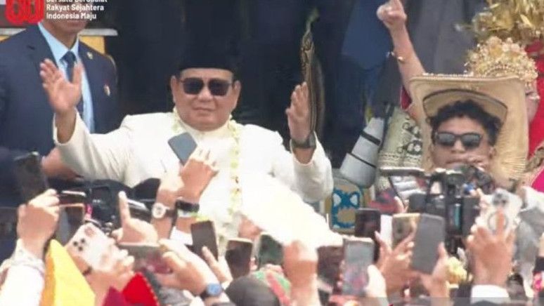 Momen Prabowo Joget 