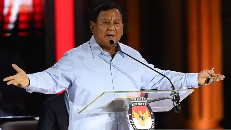 Soal Tak Bersalaman dengan Anies Usai Debat, Prabowo: Dia Tidak Datang, Saya Lebih Tua dari Dia