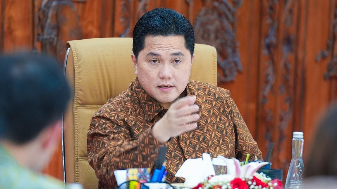 Ditanya soal PSSI, Erick Thohir yang Rangkap Jabatan: Nanti Itu, Ini Menpora