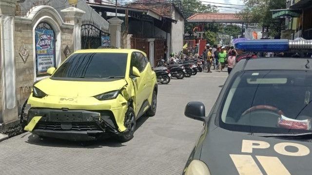 Viral Mobil BYD Tabrak Pejalan Kaki di Priok sampai Patah Tulang dan Punggung Melepuh