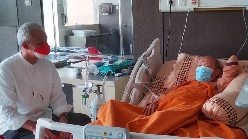 Buya Syafii Maarif Kembali Dirawat di RS, Ganjar Ungkap Kondisi Terkini: Meski Dibantu Oksigen, Beliau Terlihat Sehat