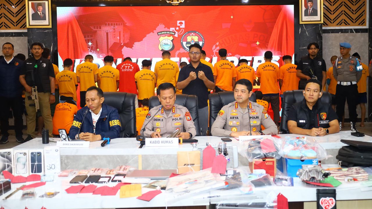 Tersangka Terus Bertambah, Polisi Tetapkan 53 Pelaku Kerusuhan DPRD Makassar