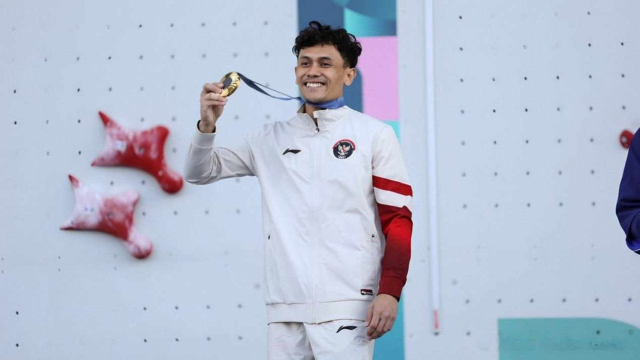 Profil Veddriq Leonardo, Spiderman Indonesia Peraih Medali Emas di Olimpiade Paris 2024