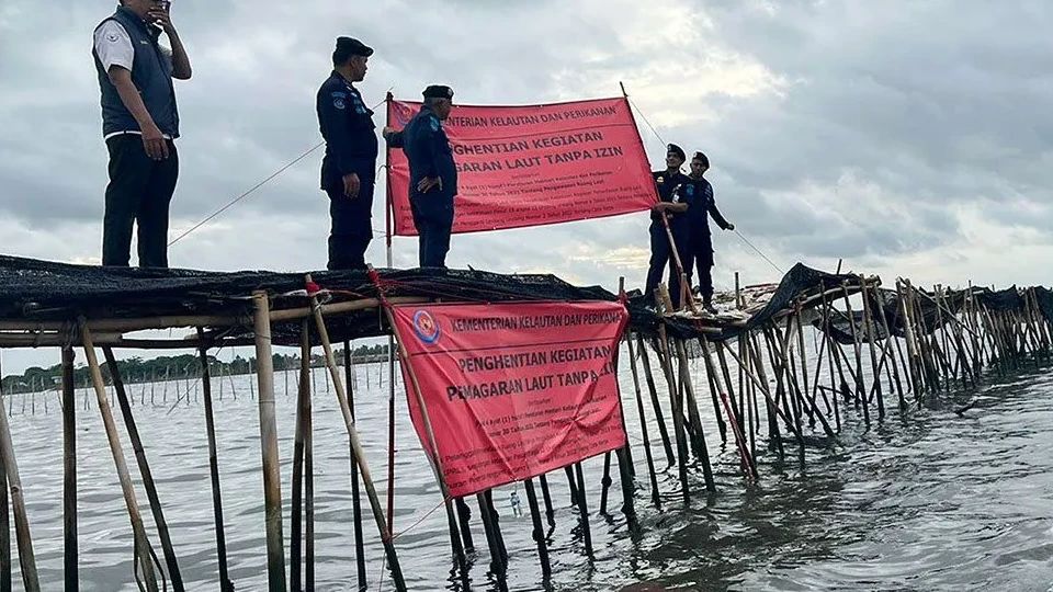 Kerugian Gara-Gara Pagar Laut di Tangerang Ditaksir Capai Rp116 Miliar per Tahun