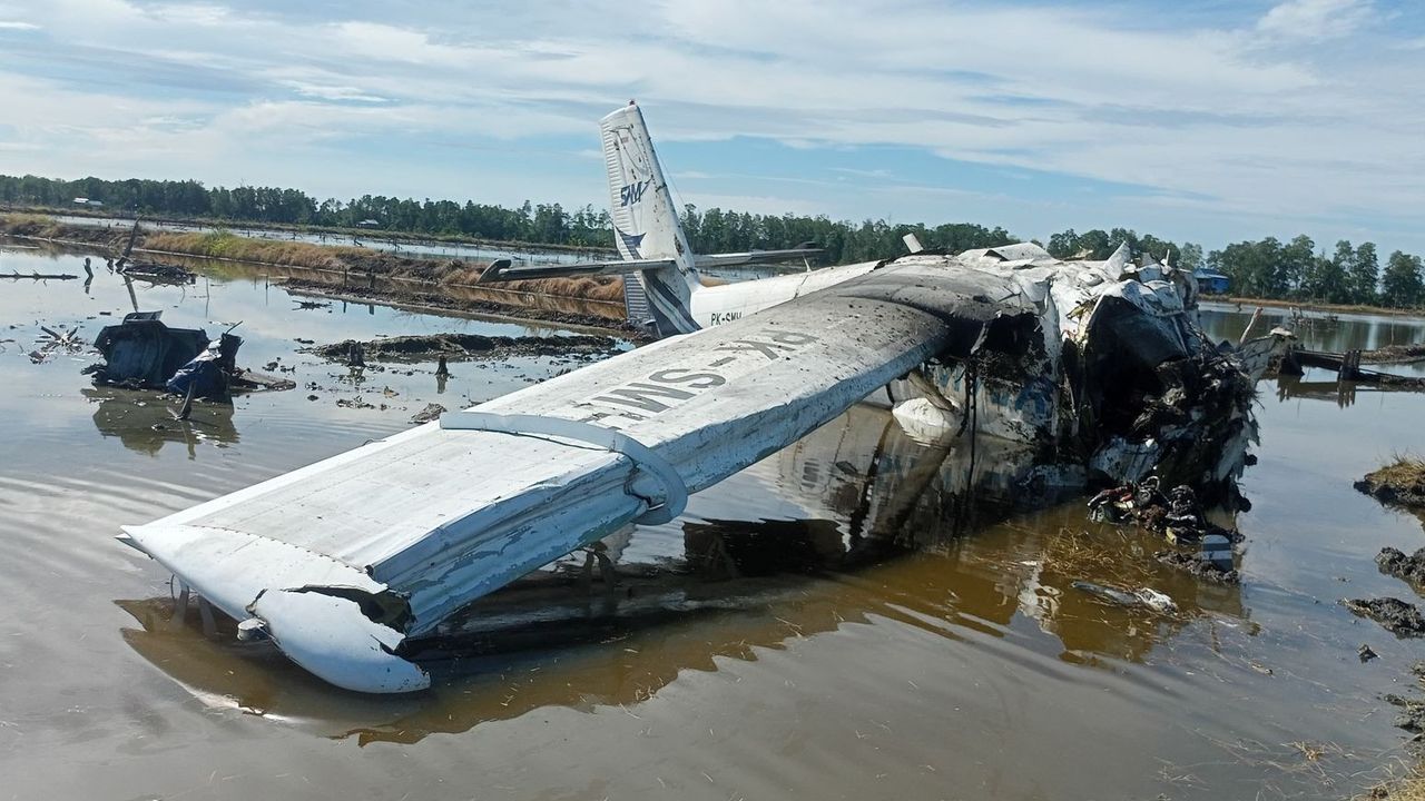 Pesawat SAM Air Jatuh di Gorontalo, 4 Orang Tewas