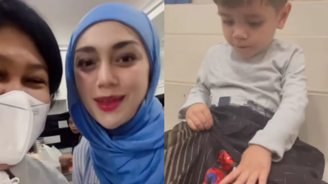 Heboh Celine Evangelista Pakai Hijab hingga Anak-anaknya Belajar Salat Tarawih, Resmi Mualaf?