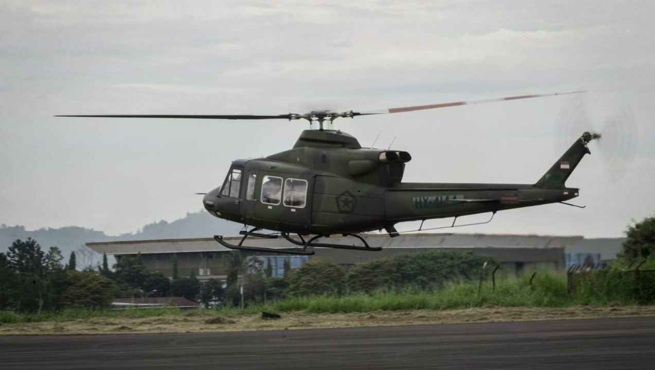PT DI Kirim Helikopter Bell 412EPI untuk TNI AD
