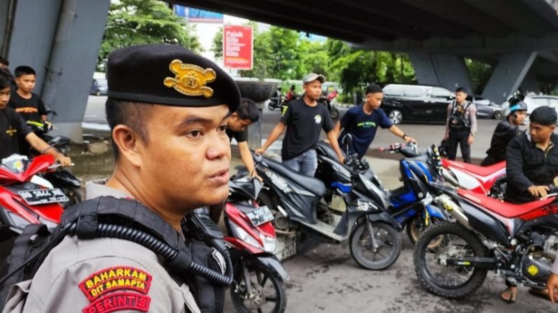 Berkonvoi Saat Mau ke Acara Ultah Batalyon 120, Remaja Bermotor di Makassar Ditangkap
