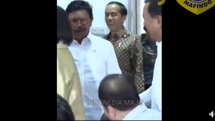 'Mereka Merasa Bahagia Saat Rakyatnya Menderita', Beredar Video Jokowi dan Sejumlah Menteri Berkumpul Tanpa Masker, Cek Faktanya