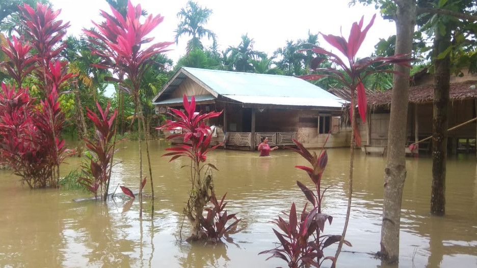 Kabar Duka dari Aceh, Banjir Melanda Beberapa Wilayah Aceh Tengah dan Aceh Selatan