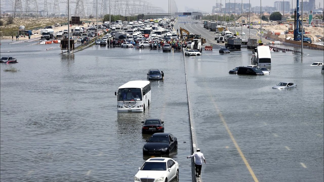 Mengapa Dubai Bisa Banjir Parah Padahal Berada di Wilayah Gurun?