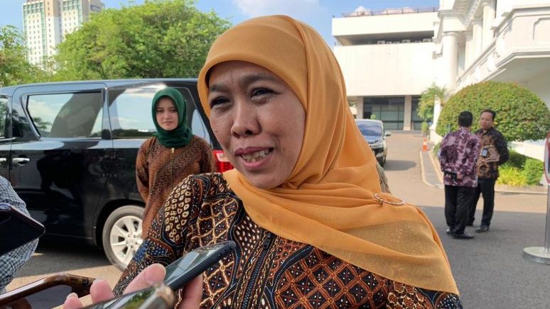 Respon Khofifah Soal Pertemuan dengan Prabowo: Silaturahmi Saja
