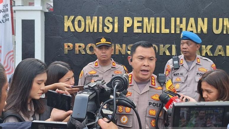 Bacagub-Bacawagub Daftar ke KPU DKI Hari Ini, Polisi Minta Para Pendukungnya Tertib