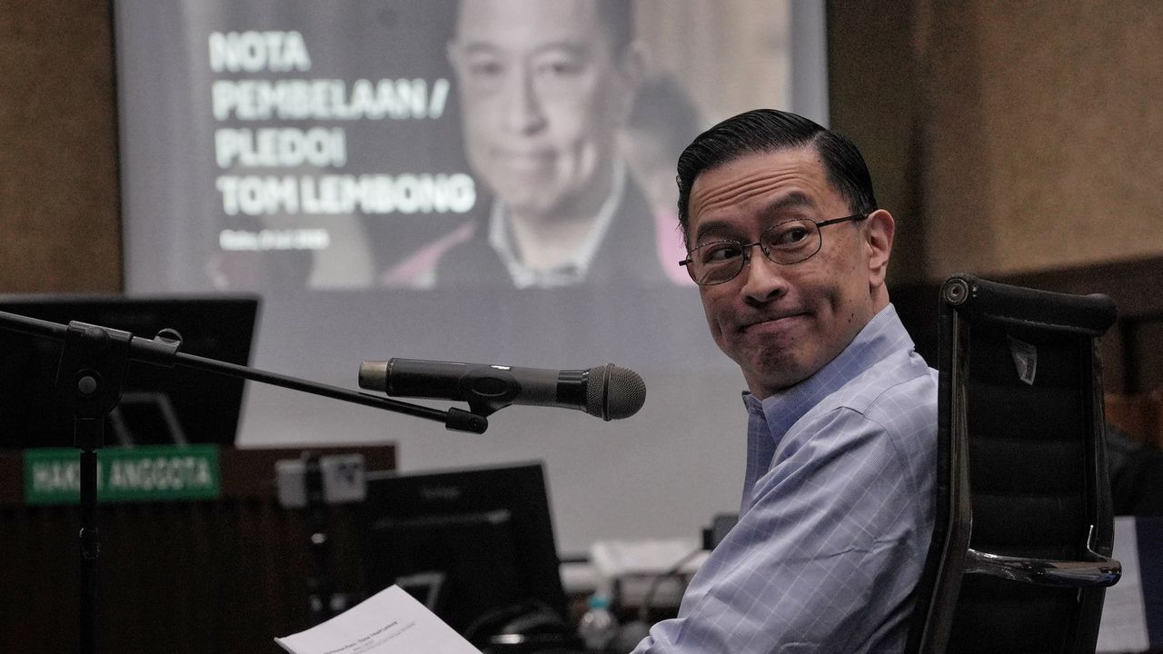 Depan Anies dkk, Hakim Vonis Tom Lembong 4,6 Tahun Penjara, Kebijakannya Dianggap Kapitalis