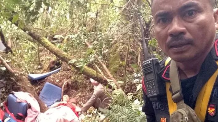 Sejumlah Personel Rombongan Kapolda Jambi Telah Berhasil Dievakuasi dari Bukit Tamia