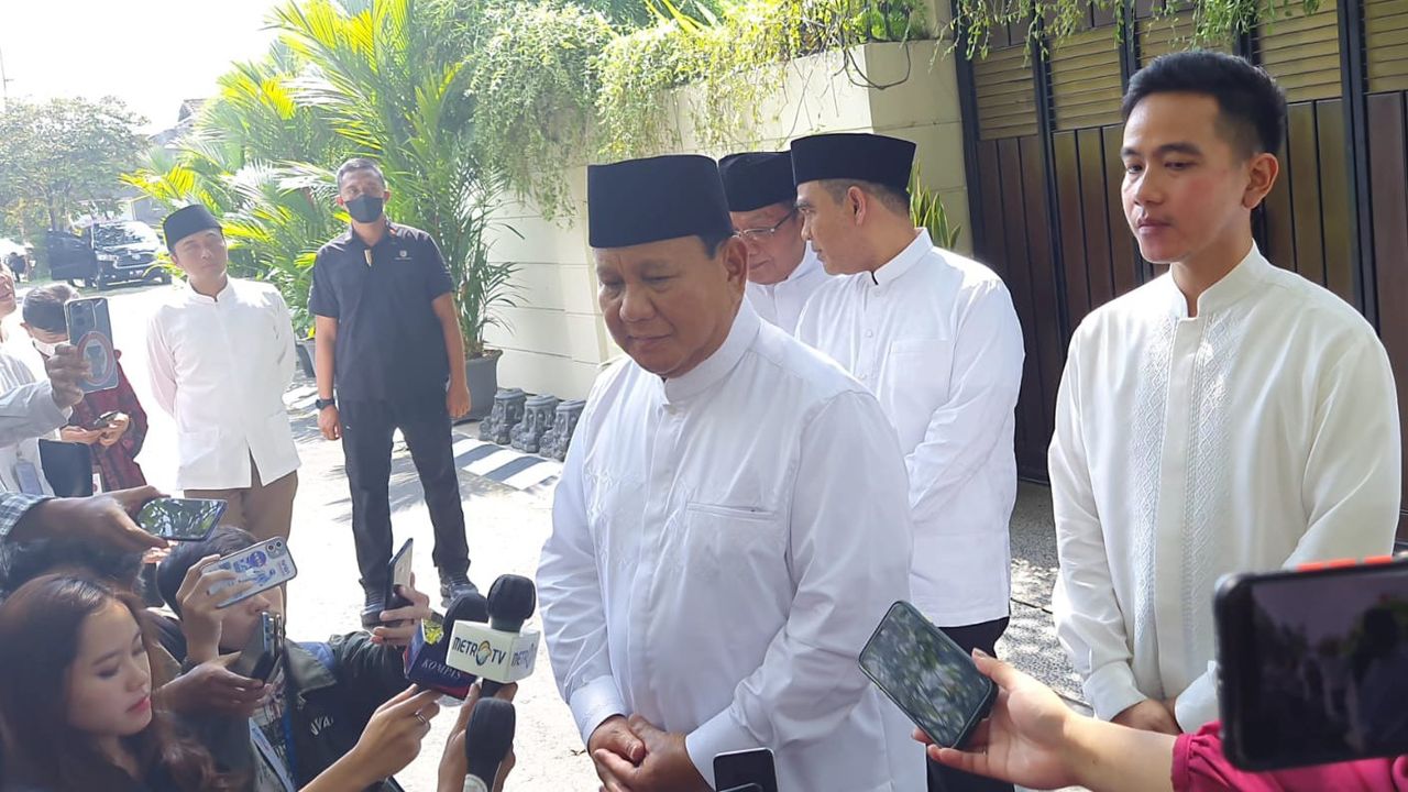 Tolak Jadi Cawapres Ganjar, Prabowo: Gerindra Mencalonkan Saya sebagai Capres