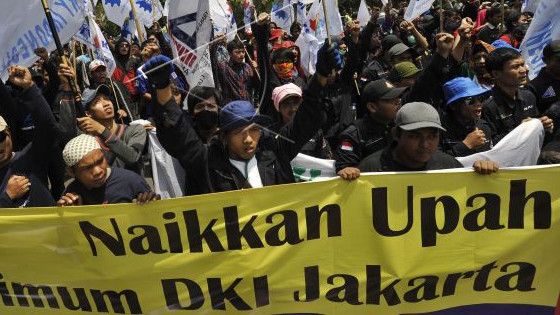 UMP Nasional Ditetapkan 1,09 Persen,  Upah di Jakarta Cuma Naik Rp37 ribu