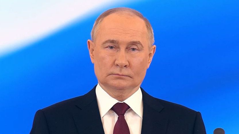 Putin Resmi Dilantik Jadi Presiden Rusia Kelima, Bakal Pimpin Enam Tahun Kedepan