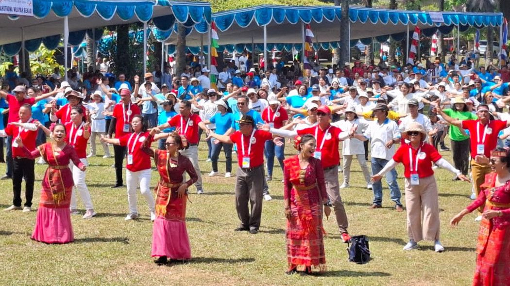 Serunya Acara Warga Keturunan Hutagalung se-Jabodetabek Saat Berkumpul di Cibubur