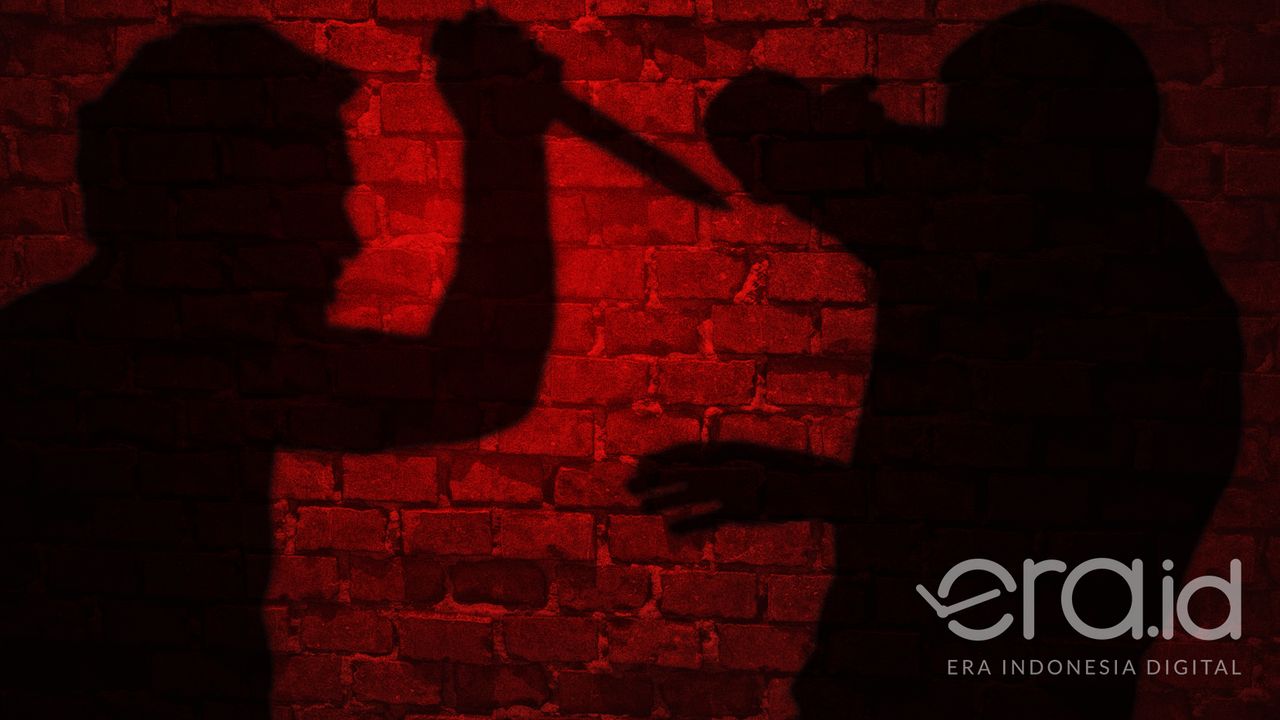 Cemburu Buta, Tukang Parkir Ngamuk Kibaskan Golok di Kedai Bakso