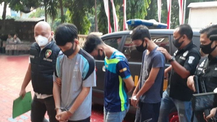 Aksi Warga dan Polisi Amankan 11 Anggota Gangster di Tangerang, Ada yang Menangis