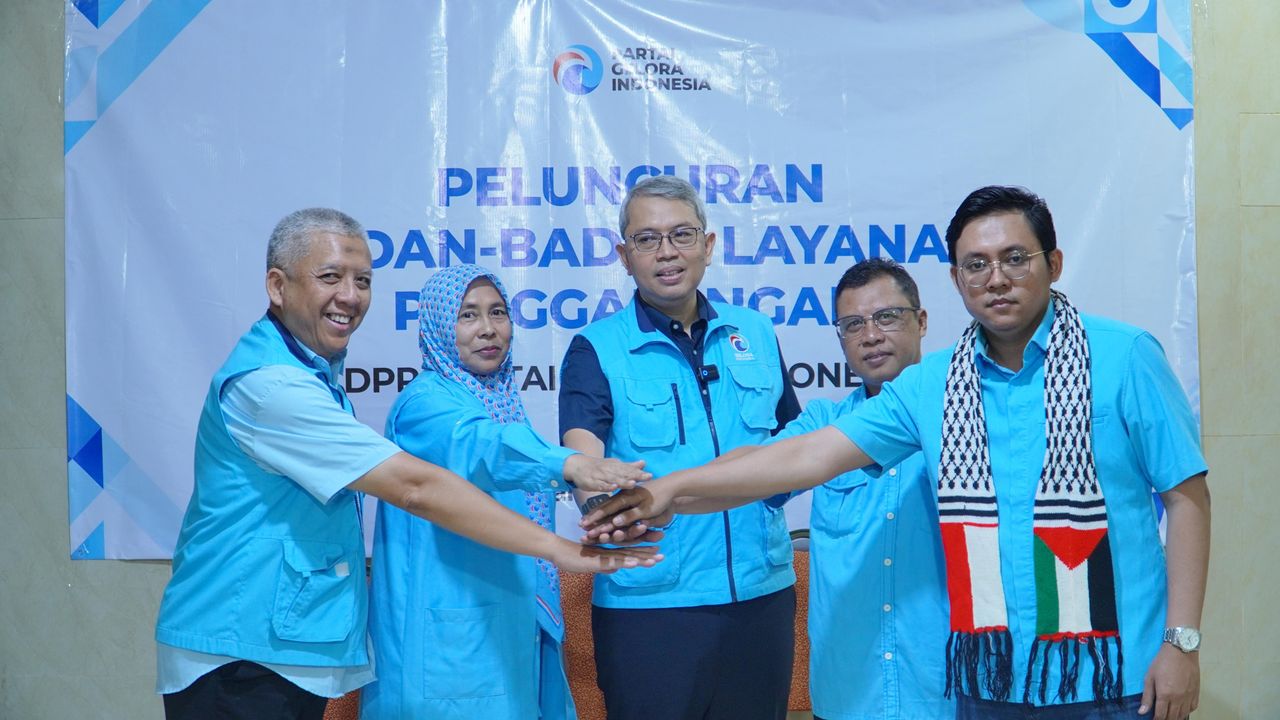Partai Gelora Bentuk 4 Badan Layanan, Urus Palestin Hingga Tanggap Bencana