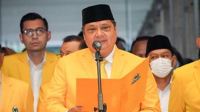 Airlangga Dikabarkan Mundur dari Ketua Umum Partai Golkar, Nurdin Halid: Kemungkinan 50:50