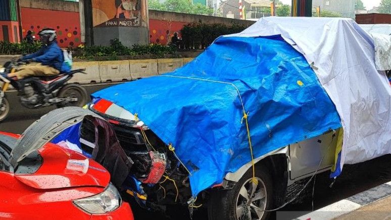 Polisi Periksa Kejiwaan Wanita yang Curi Mobil Patroli di Tol Becakayu