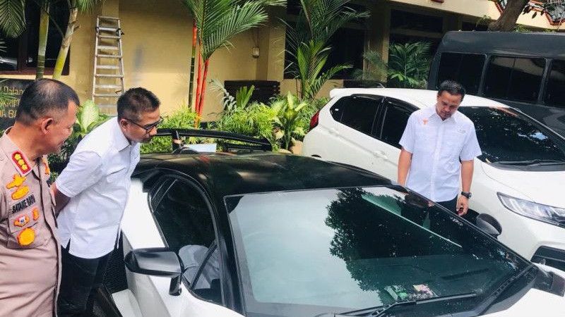 Mobil Lamborghini Pelat 'Domogatsky' yang Dipakai Bule di Bali Nunggak Pajak, Polisi Kebingungan