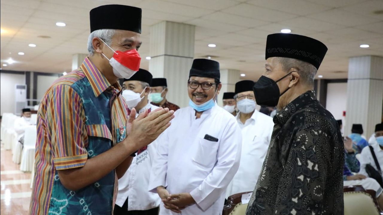 Undang Ulama Se-Jateng, Ganjar Sebut Pandemi Terkendali karena Ulama