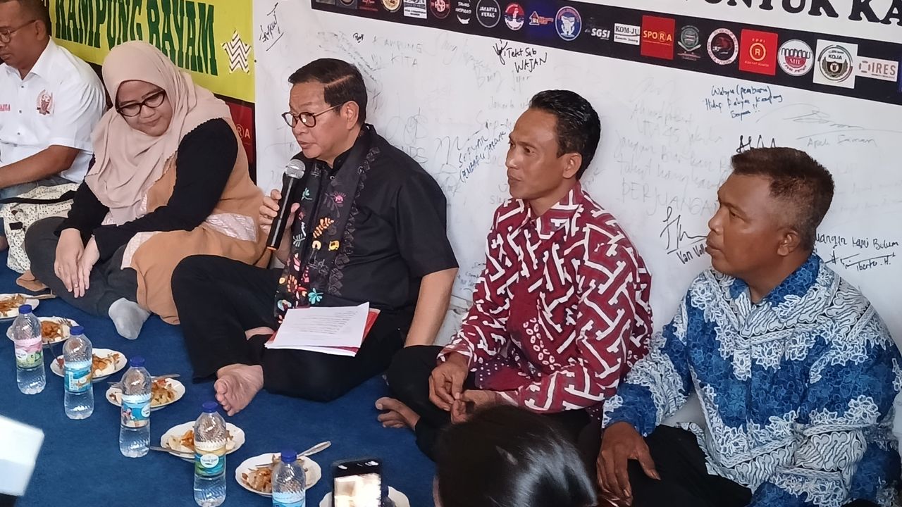 Pramono Bikin Kontrak Politik Janji Selesaikan Sengketa, Warga Kampung Bayam Beri Dukungan di Pilgub Jakarta