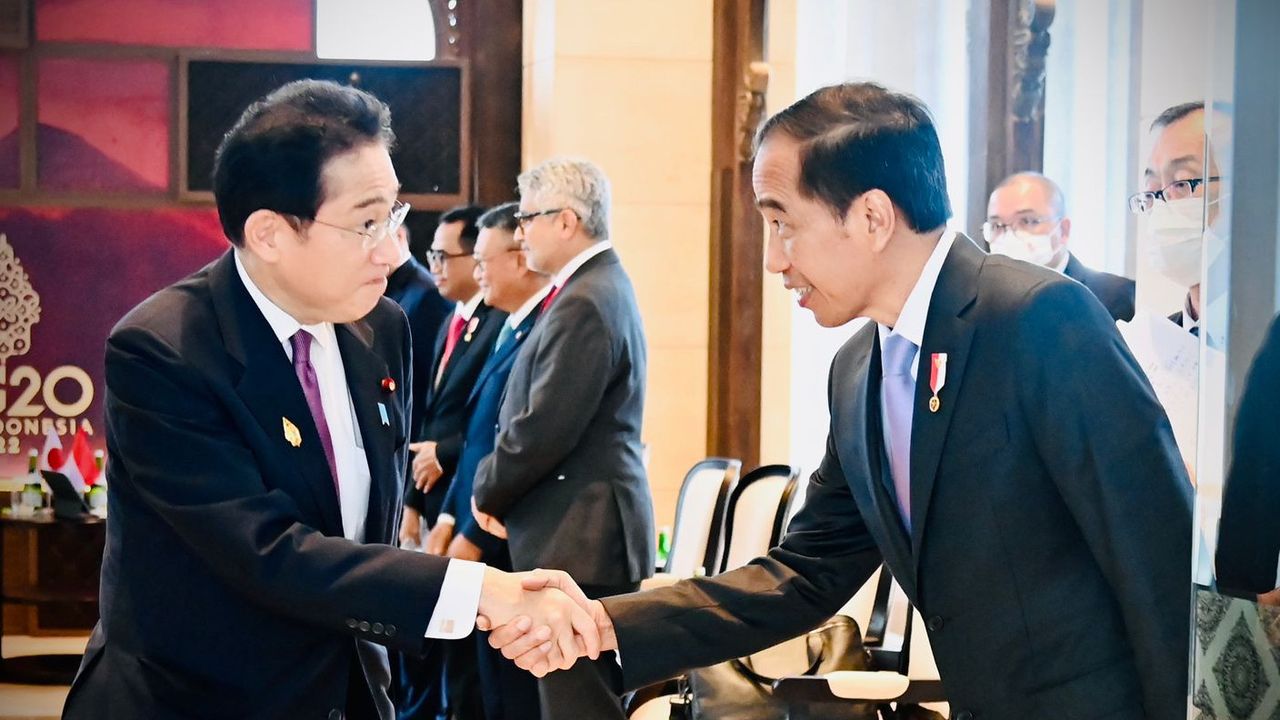 Bertemu PM Jepang, Jokowi Minta Proyek Pembangunan MRT Selesai Tepat Waktu